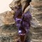 Gardenised Cascading Electric Powered 4-Tier Rock Water with LED Lights Fountain 24" QI004633 - alternate 4